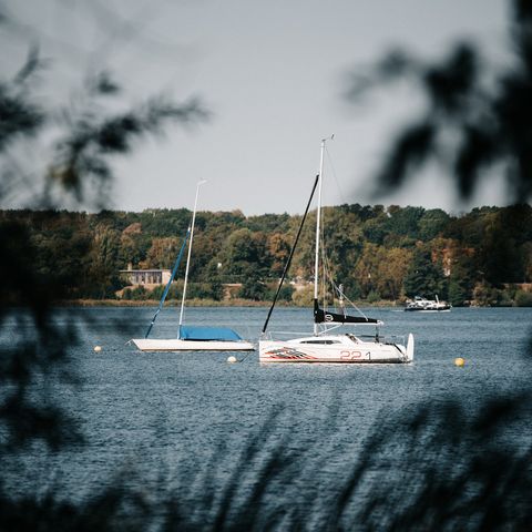 Segelboot auf dem Nikolassee Steglitz-Zehlendorf