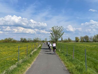 Anradeln im Havelland auf dem Havel-Radweg