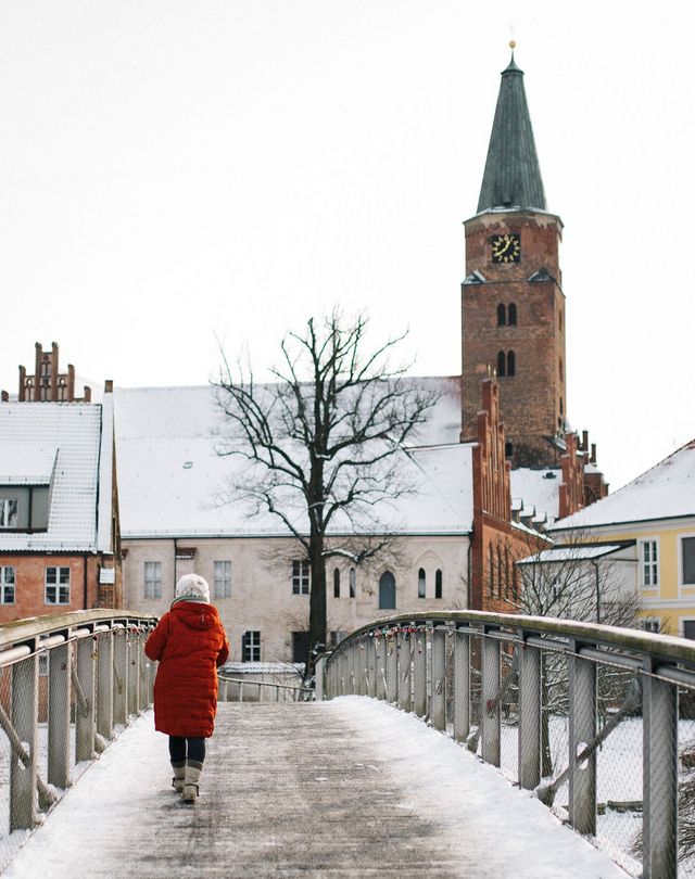 Winterspaziergang zum Dom in Brandenburg an der Havel