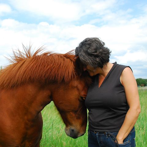 Sonja Hermann vom Bed und Breakfast "Fuchs und Hase" in Ribbeck