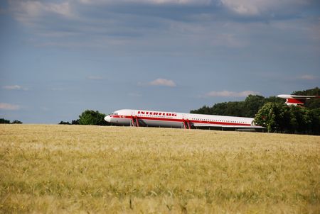 IL 62 "Lady Agnes" auf dem Gollenberg in Stölln