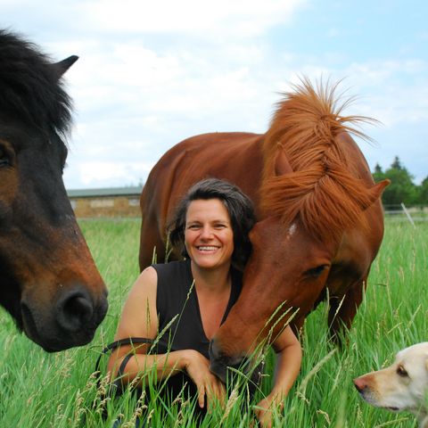 Sonja Hermann vom Bed und Breakfast "Fuchs und Hase" in Ribbeck