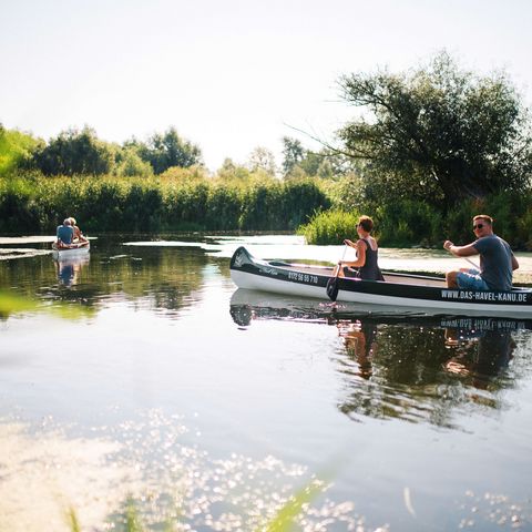 Tour im Havel-Kanu im Naturpark Westhavelland