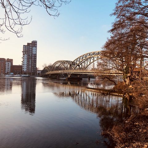 Brücke zur Insel Eiswerder Spandau